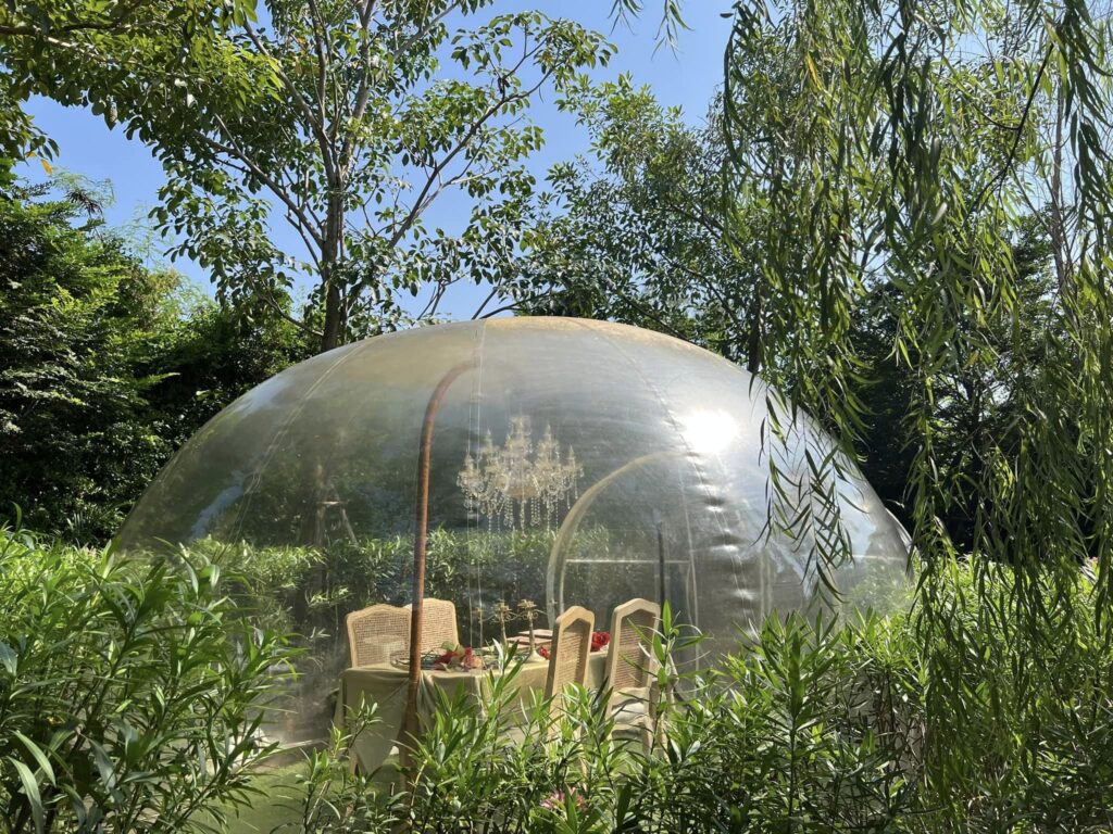 Bubble in the forest คาเฟ่นครปฐม