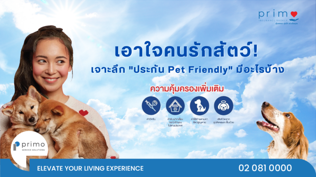 ประกัน Pet Friendly